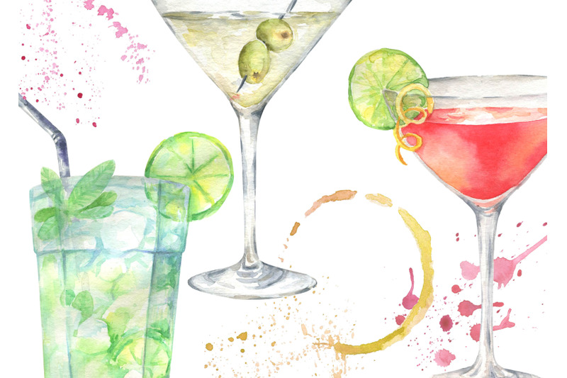 watercolor-alcoholic-cocktails-clipart-cocktail-illustration-clip-art