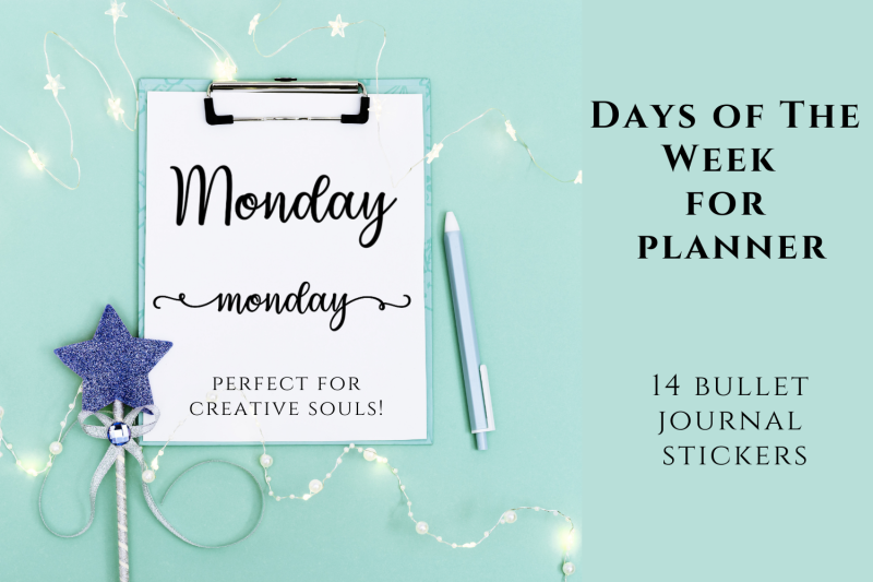 days-of-week-stickers-for-planners-bullet-journals-planners