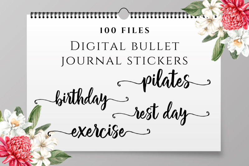 bundle-of-stickers-for-planners-digital-bullet-journal-stickers