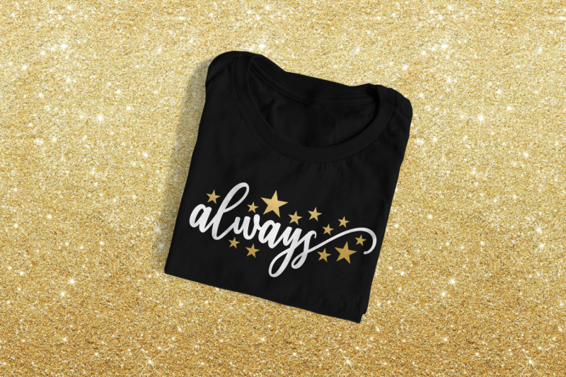 always-with-stars-svg-png-dxf-eps