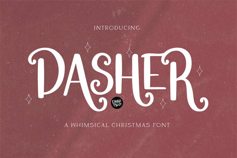 dasher-a-whimsical-christmas-font
