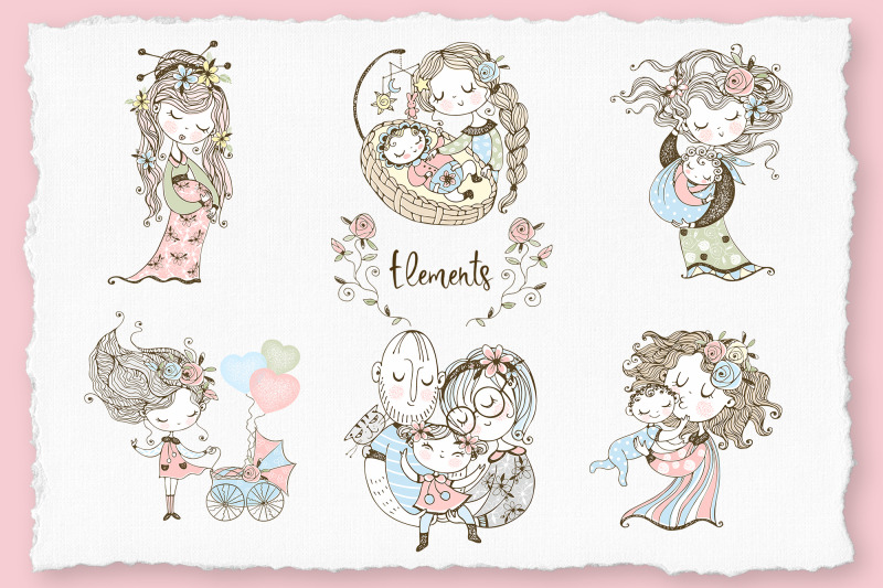 mother-039-s-day-clipart-family-clipart-baby-shower-clipart-mom-life
