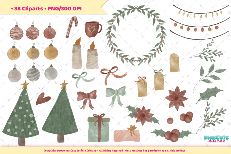 watercolor-scandinavian-christmas-cliparts