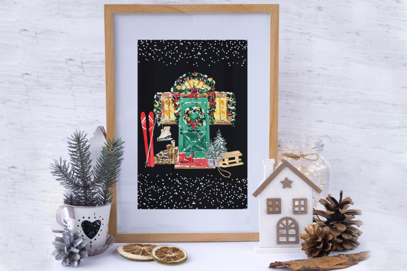 christmas-door-decoration-scene-planner