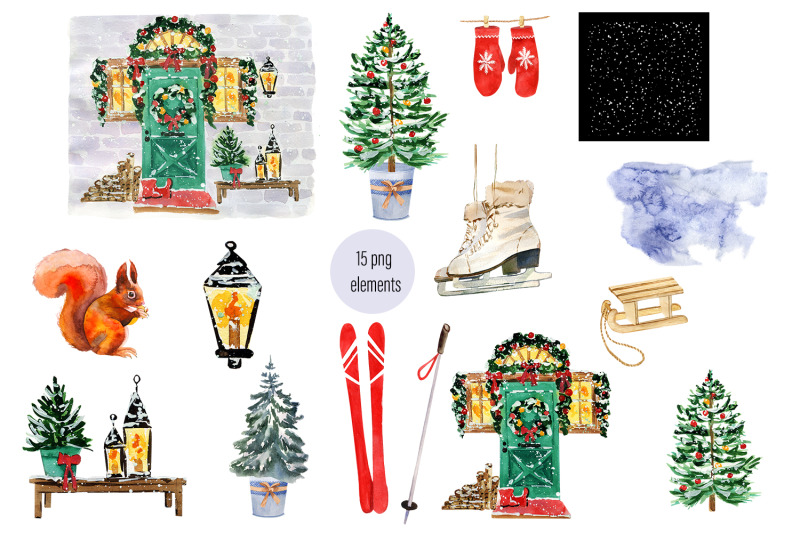 christmas-door-decoration-scene-planner