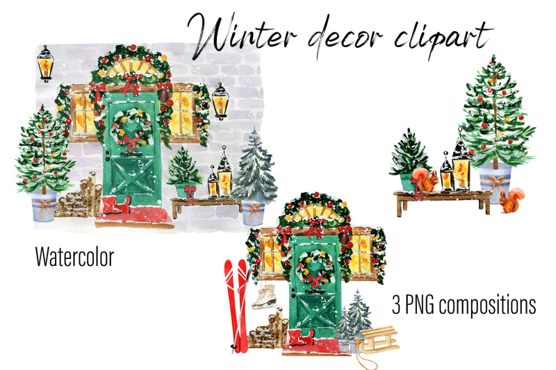 christmas-door-decoration-scene-planner