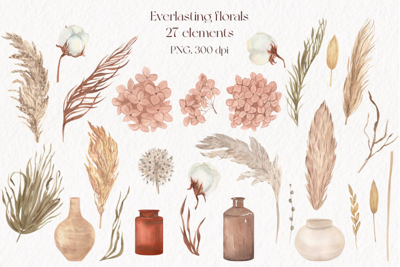 everlasting-florals-watercolor-collection