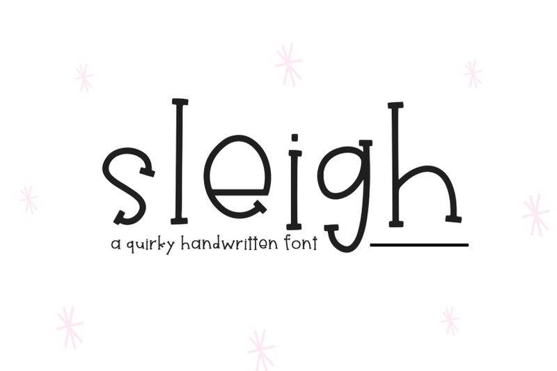 sleigh-fun-handwritten-font