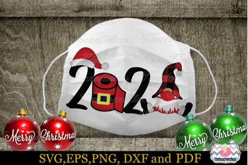 gnomes-face-mask-2020-christmas-gnome-svg-buffalo-plaid-gnomes