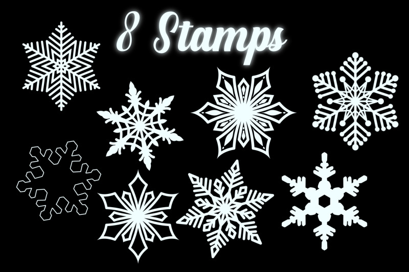 20-procreate-snow-brushes-snowflakes-stamps-for-ipad