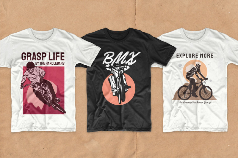 bicycle-t-shirt-design-bundle