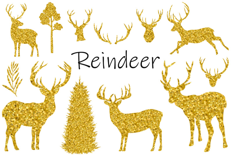 reindeer-golden-silhouettes-vector-reindeer-silhouettes-svg