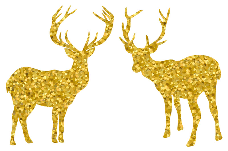 reindeer-golden-silhouettes-vector-reindeer-silhouettes-svg