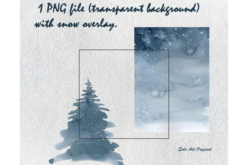 winter-forest-landscape-watercolor-clip-art-set