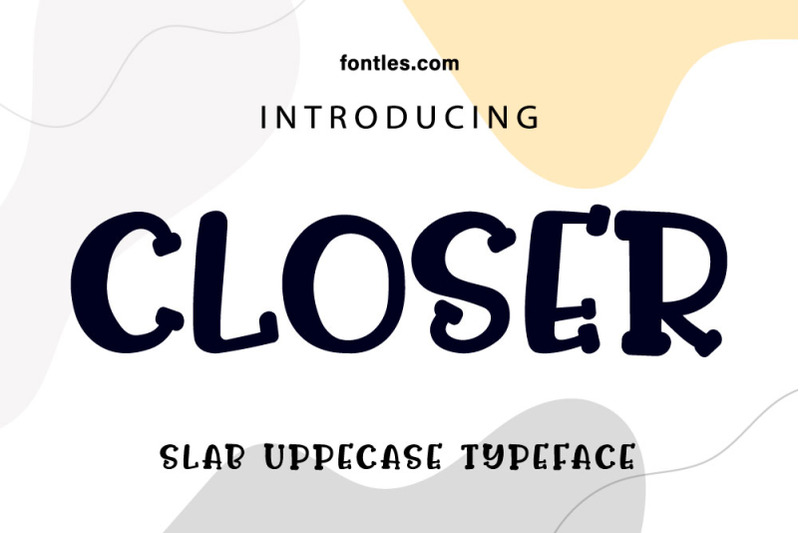 closer-uppercase-typeface