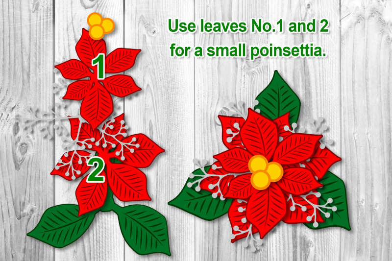 christmas-poinsettia-bunches-builder-svg-clipart-layered-design