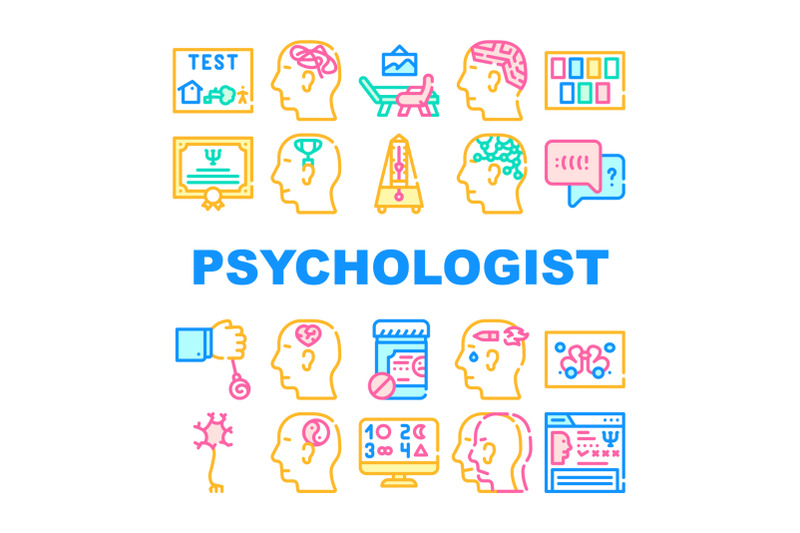 psychologist-doctor-collection-icons-set-vector