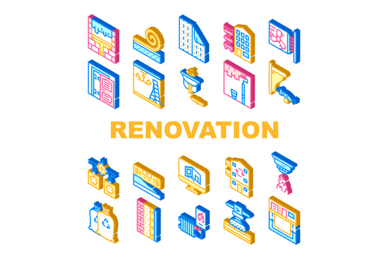 home-renovation-repair-collection-icons-set-vector