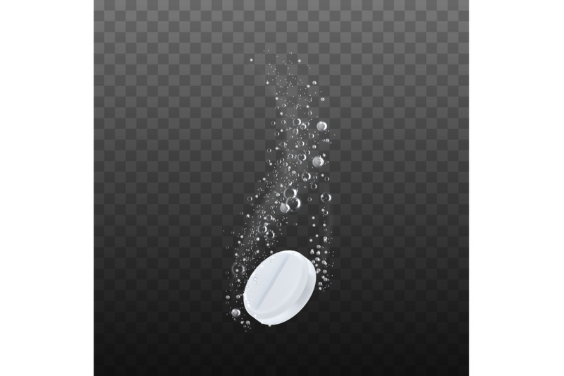 effervescent-soluble-tablet-pill-in-water-vector