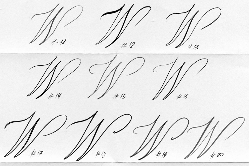 texture-calligraphy-procreate-set