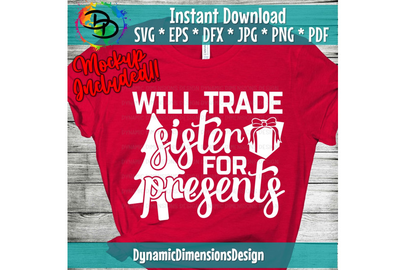 will-trade-sister-for-presents-svg-kids-christmas-svg-funny-christma