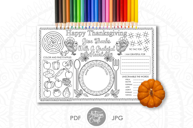 thanksgiving-coloring-placemats