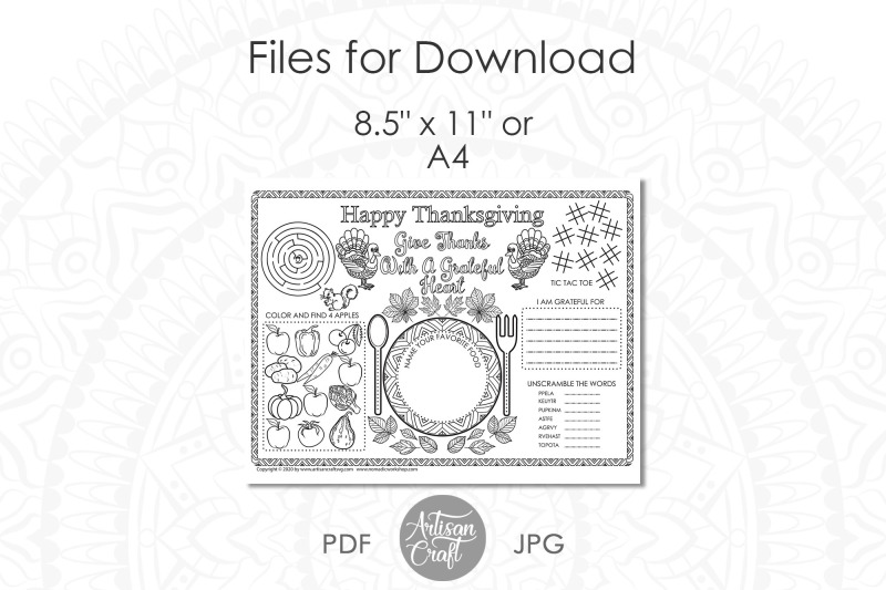 thanksgiving-coloring-placemats