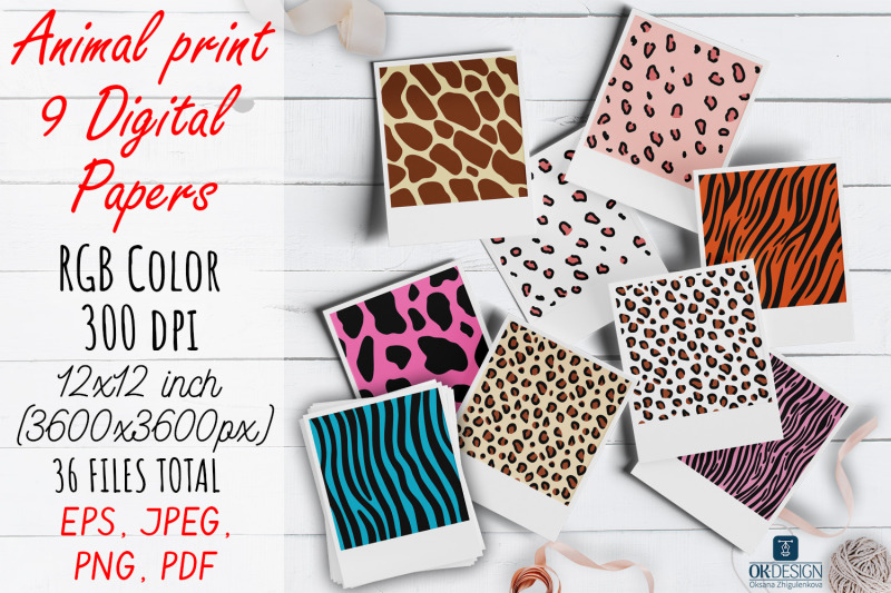 color-animal-digital-papers-pack-animal-prints