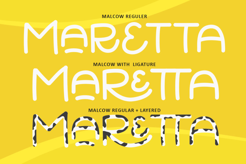 malcow-layered-font