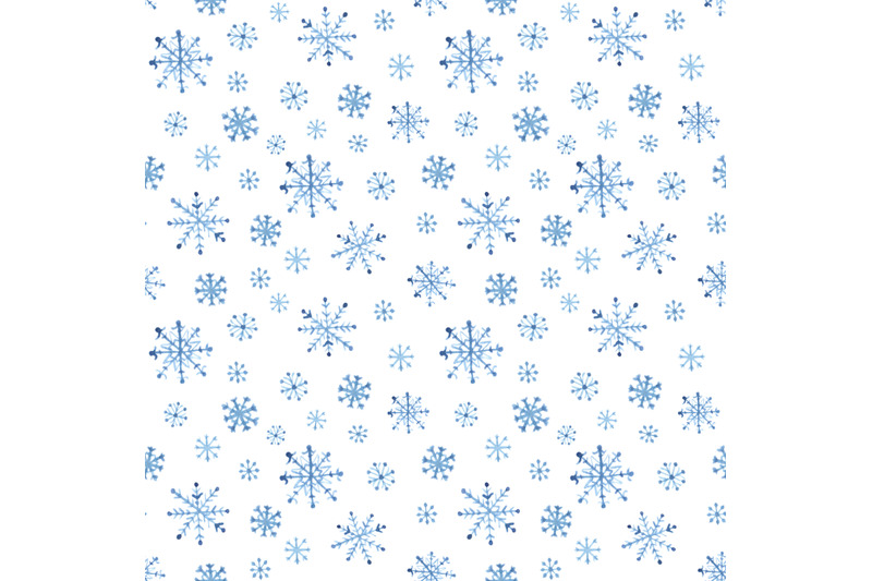 snowflakes-watercolor-seamless-pattern-christmas-new-year