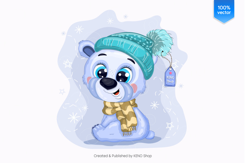 cartoon-polar-bear