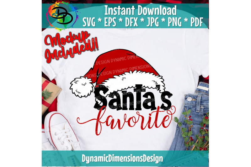 christmas-santa-039-s-favorite-svg-christmas-svg-santa-hat-buffalo-plai