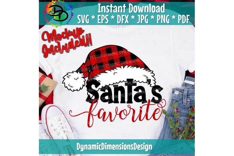 christmas-santa-039-s-favorite-svg-christmas-svg-santa-hat-buffalo-plai