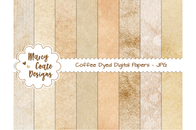 coffee-dyed-printable-digital-papers