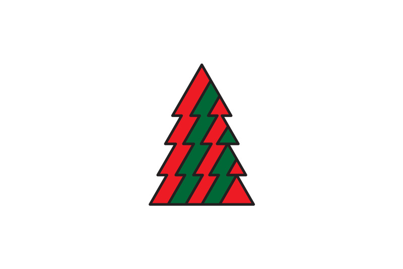 stripes-cypress-christmas-icon