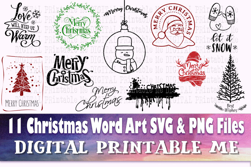 cute-christmas-word-art-quote-svg-bundle-png-11-clip-art-image-pack