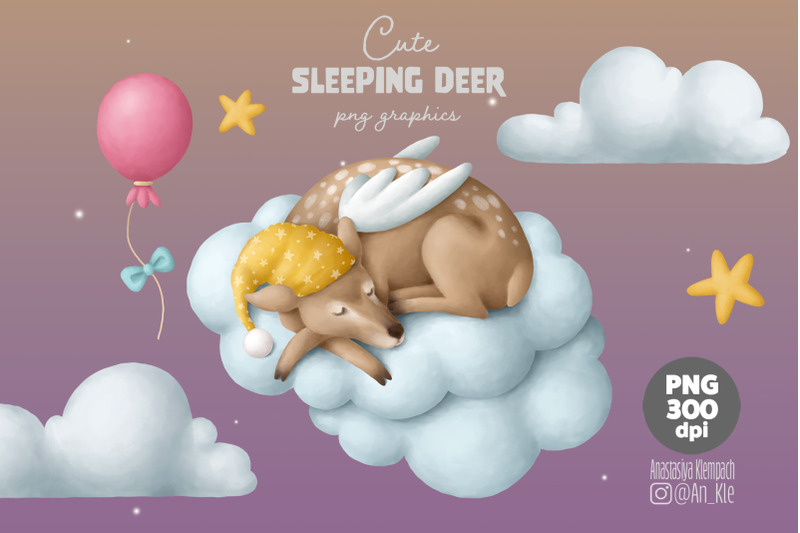 sleeping-baby-reindeer