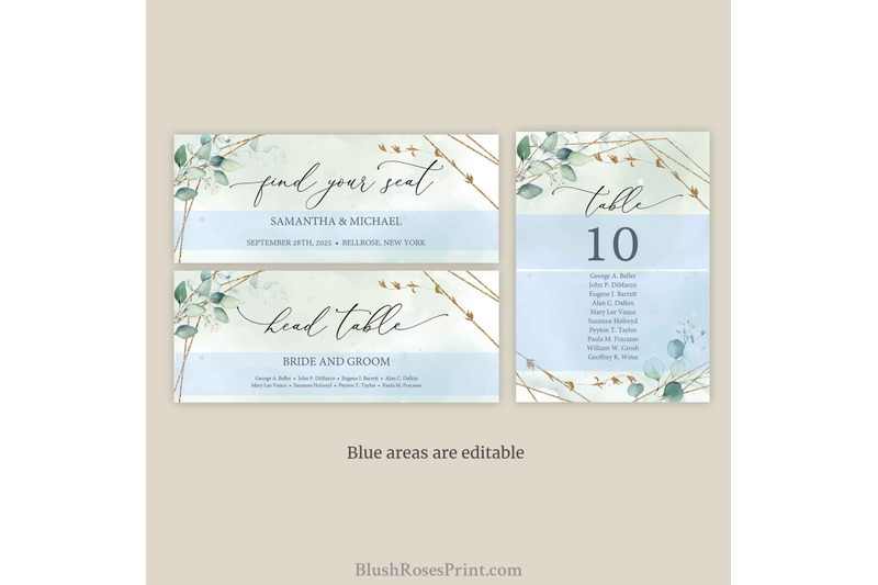anys-greenery-wedding-seating-chart-cards-editable-template-boho