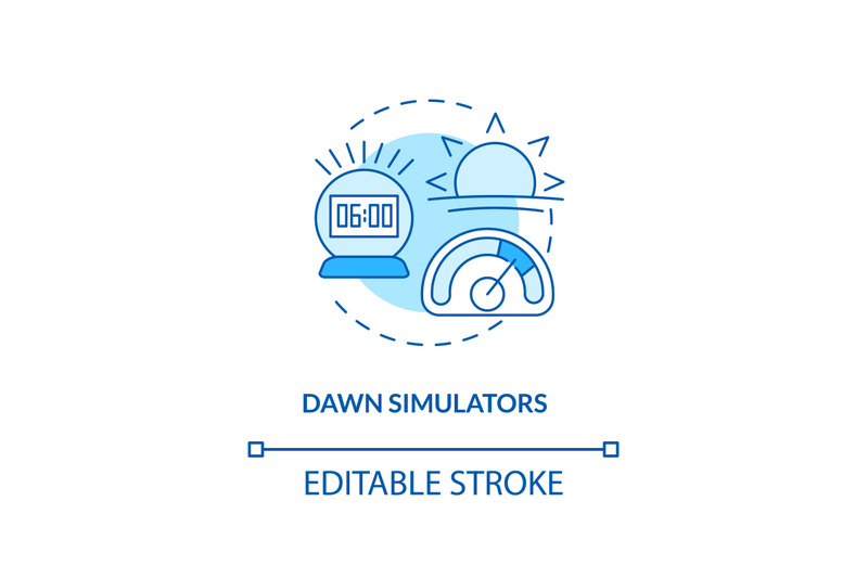 dawn-simulators-concept-icon