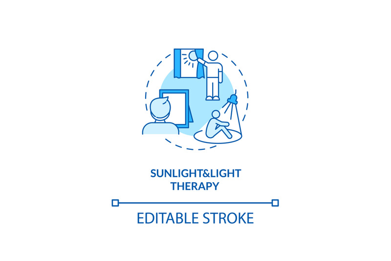 sunlight-and-light-therapy-concept-icon