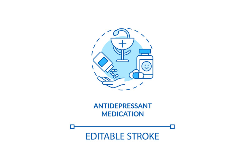 antidepressant-medication-concept-icon