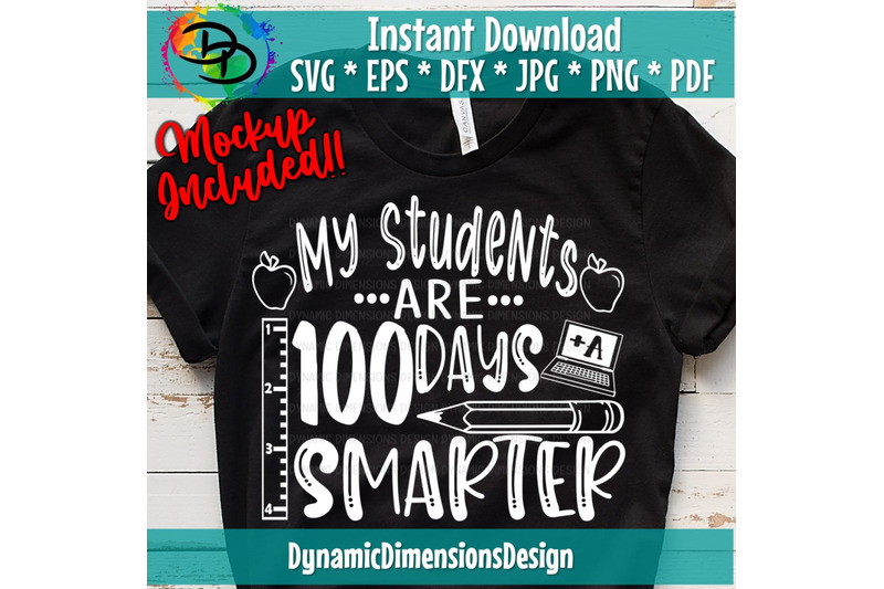 my-students-are-100-days-smarter-svg-teacher-cut-file-teacher-svg-t