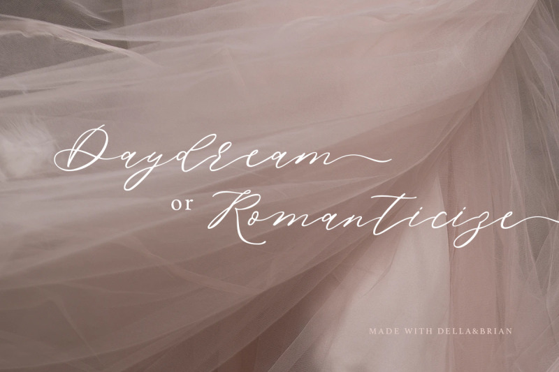 della-brian-lovely-wedding-font