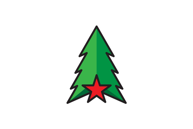 star-in-tree-christmas-icon