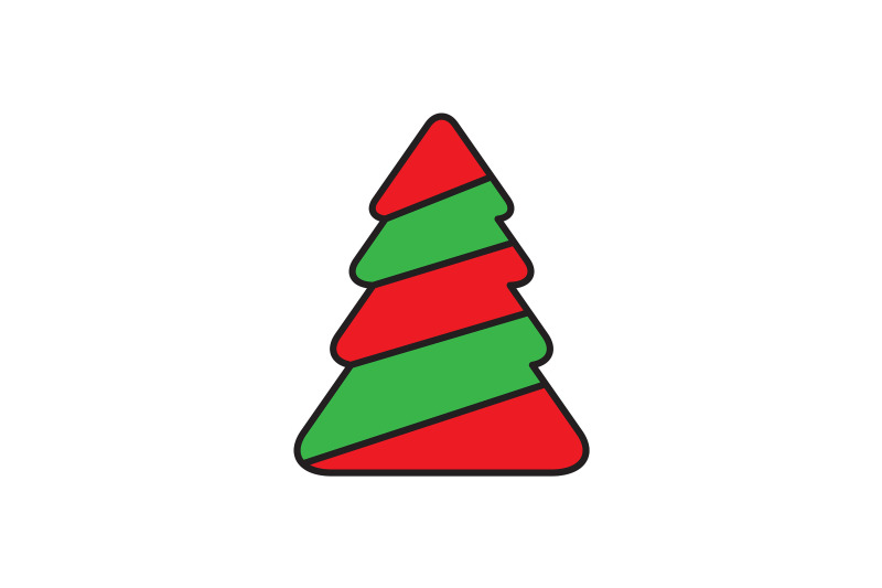 swirling-tree-christmas-icon