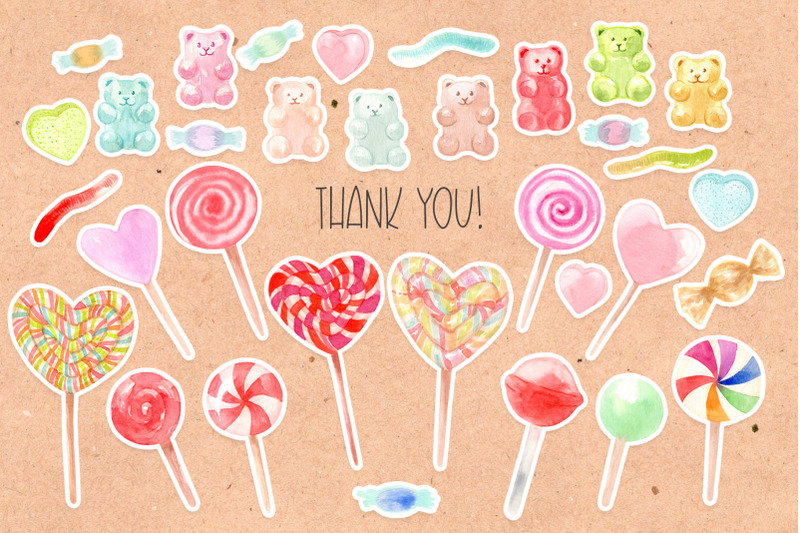 watercolor-candy-valentine-039-s-day-patterns-and-cliparts