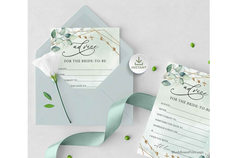 anys-eucalyptus-greenery-advice-for-the-bride-to-be-editable-digital
