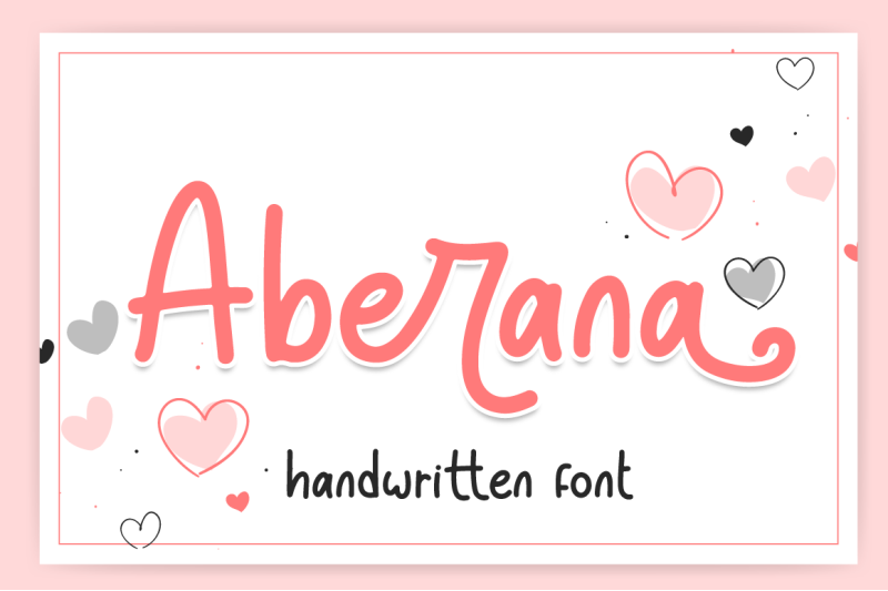aberana-lovely-font