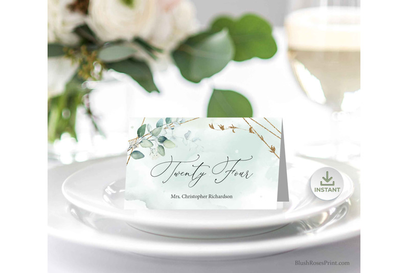 anys-wedding-place-cards-editable-templates-eucalyptus-greenery-boho