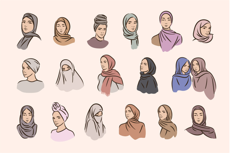 muslim-arabic-woman-in-hijab-and-abaya